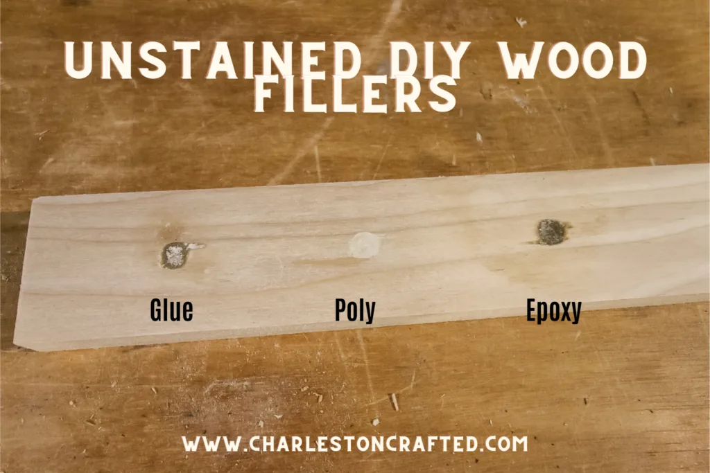 Comparing DIY wood fillers - Charleston Crafted