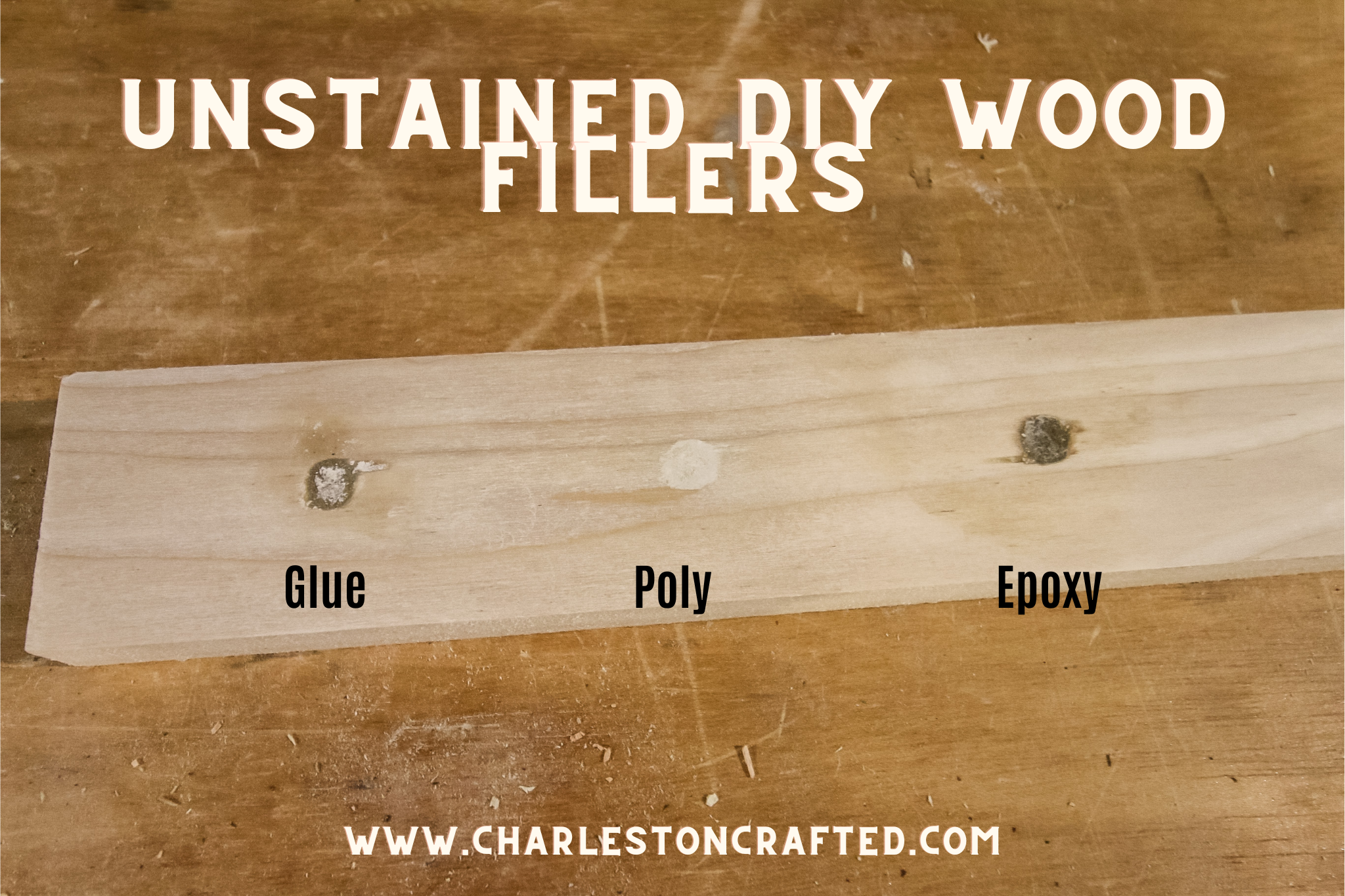 How to make DIY wood filler