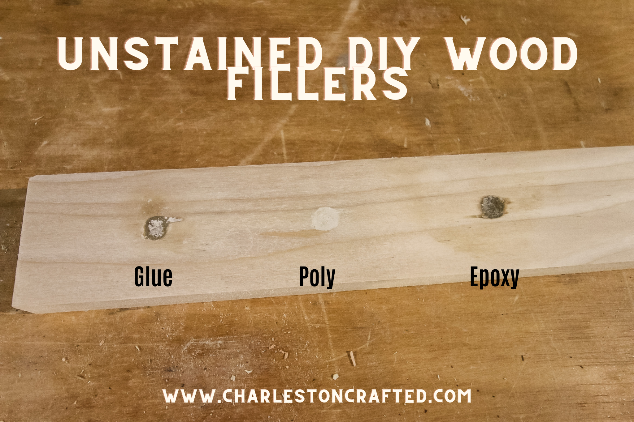 Wood Filler & Epoxy Test (Year 5) - The Craftsman Blog