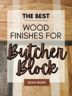 The best wood finishes for butcher block