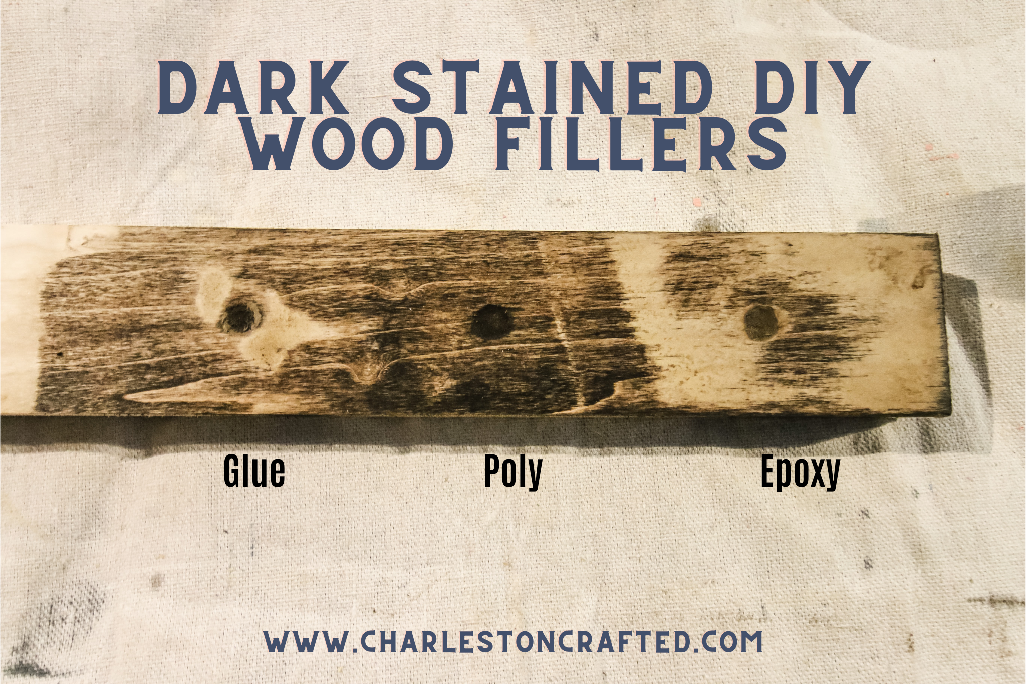 How to make DIY wood filler