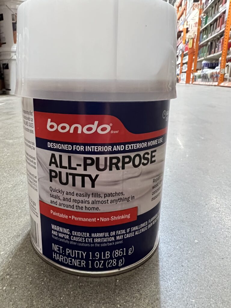 bondo all purpose putty