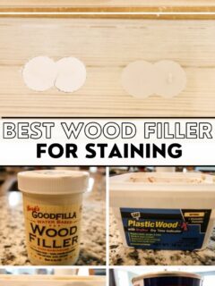 the best wood filler for staining