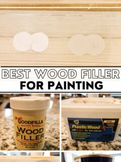the best wood filler for painting