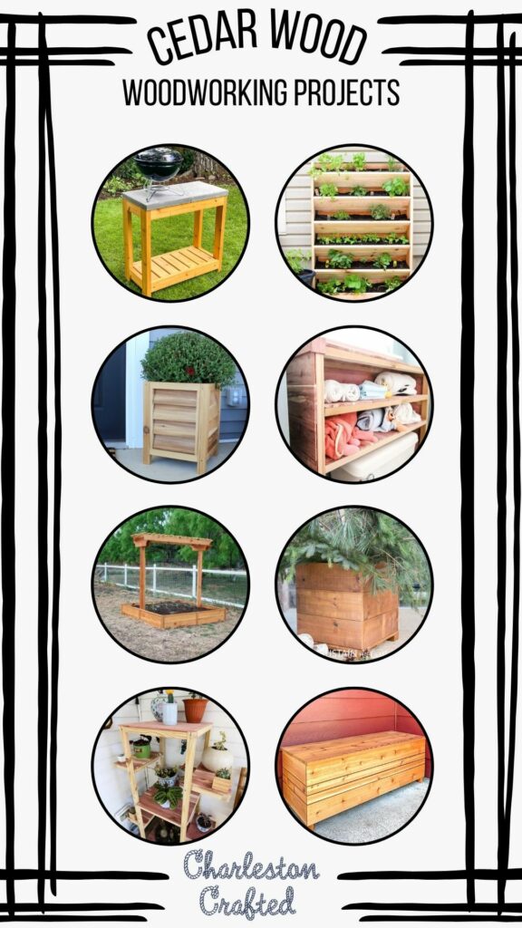 best diy cedar woodworking projects