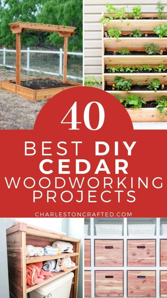 best diy cedar woodworking projects