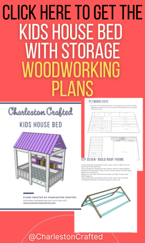 Link to kids house bed woodworking plans