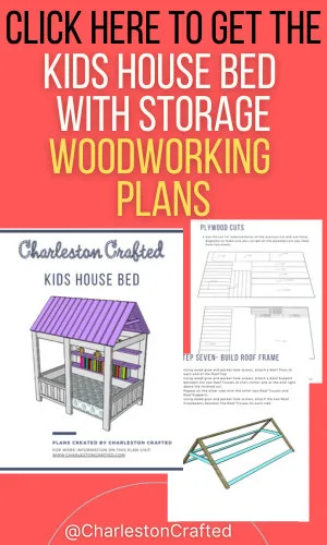 Link to kids house bed woodworking plans
