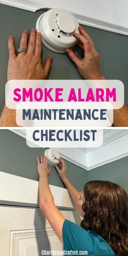 smoke alarm maintenance checklist