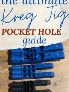 the ultimate kreg jig pocket hole jig guide