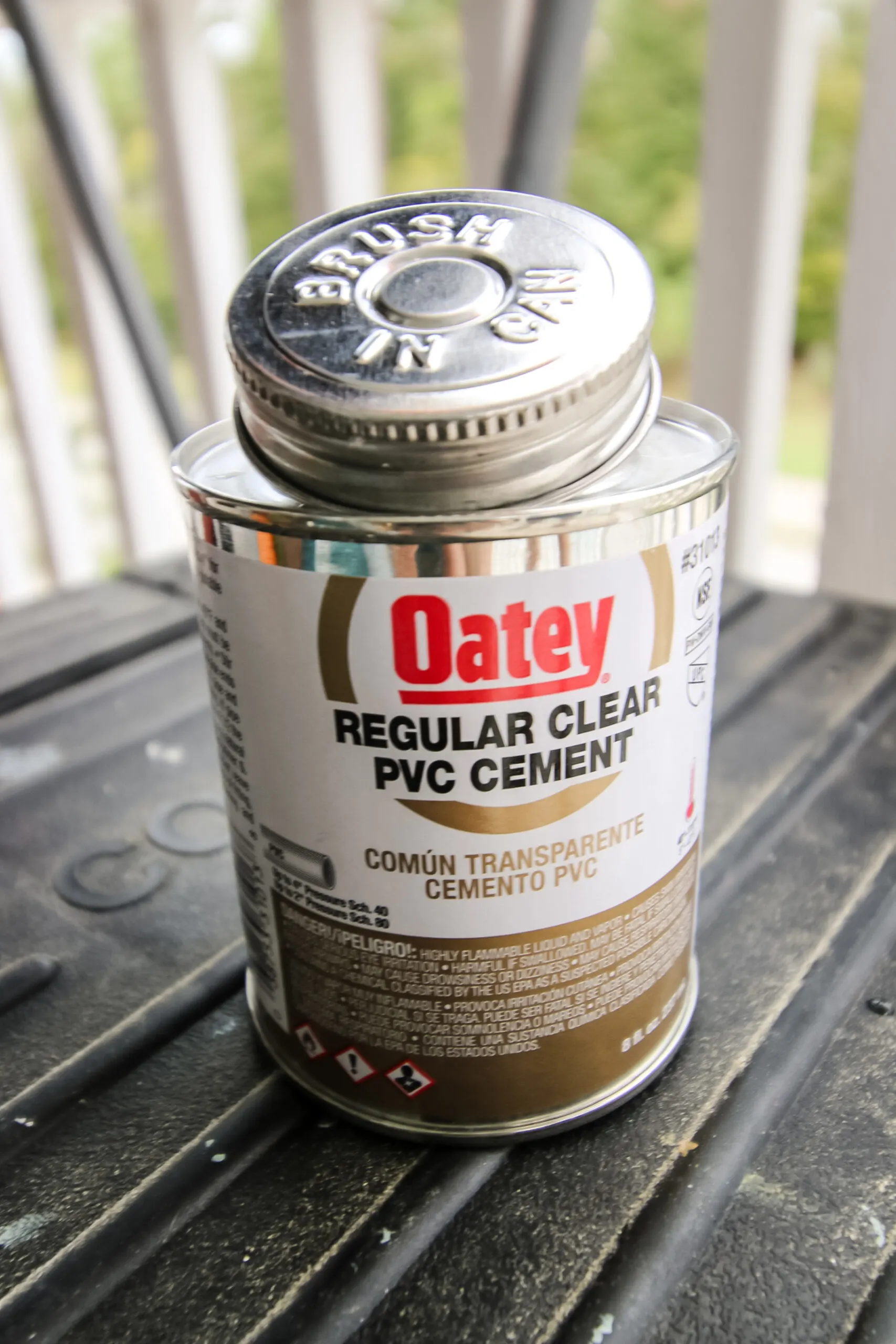 PVC cement used for PVC skeleton