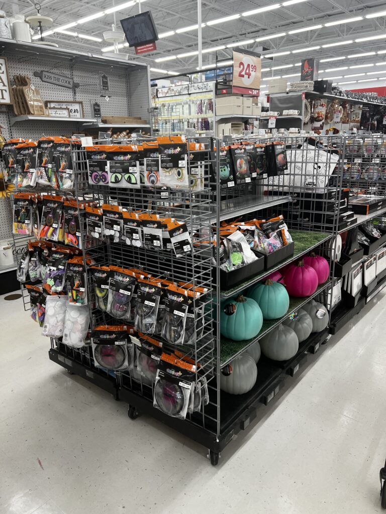 halloween decor at michaels craft stores