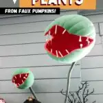 how to make man eating halloween plants from pumpkins