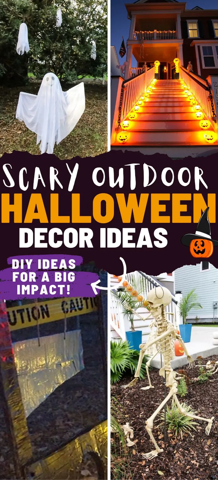 scary outdoor halloween decorating ideas!