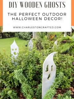 DIY wooden ghosts - Charleston Crafted