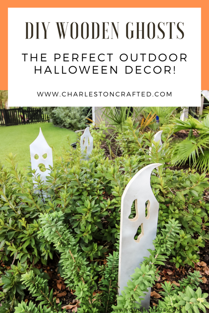 DIY wooden ghosts - Charleston Crafted
