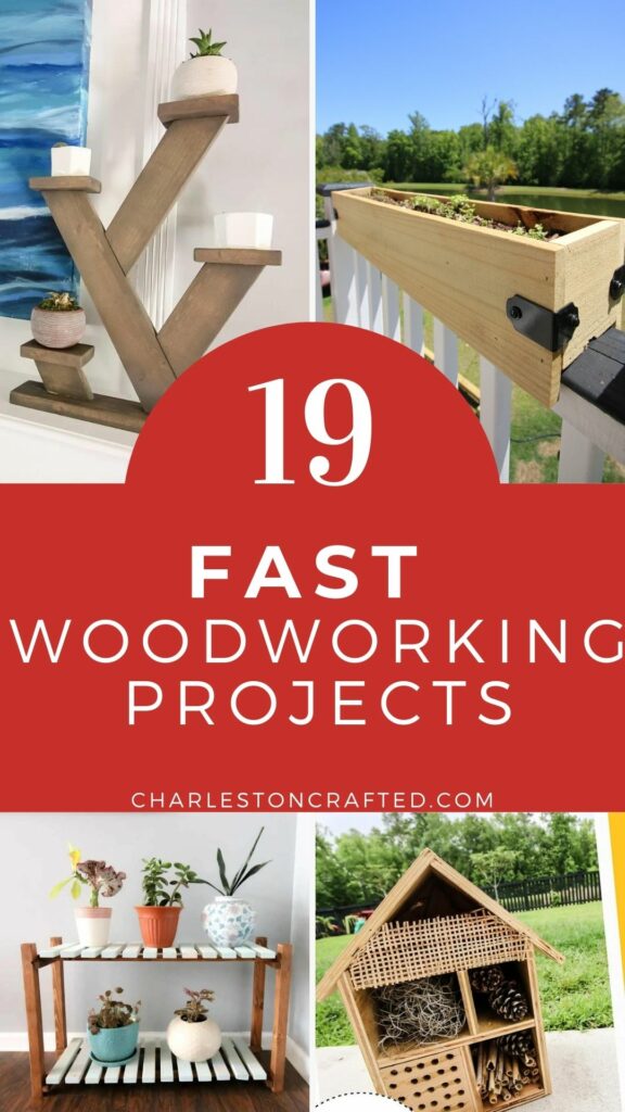 19 fast woodworking projects