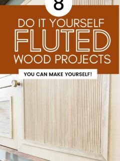8 DIY fluted wood projects