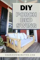 How to build a DIY porch bed swing