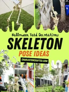 Halloween skeleton pose ideas