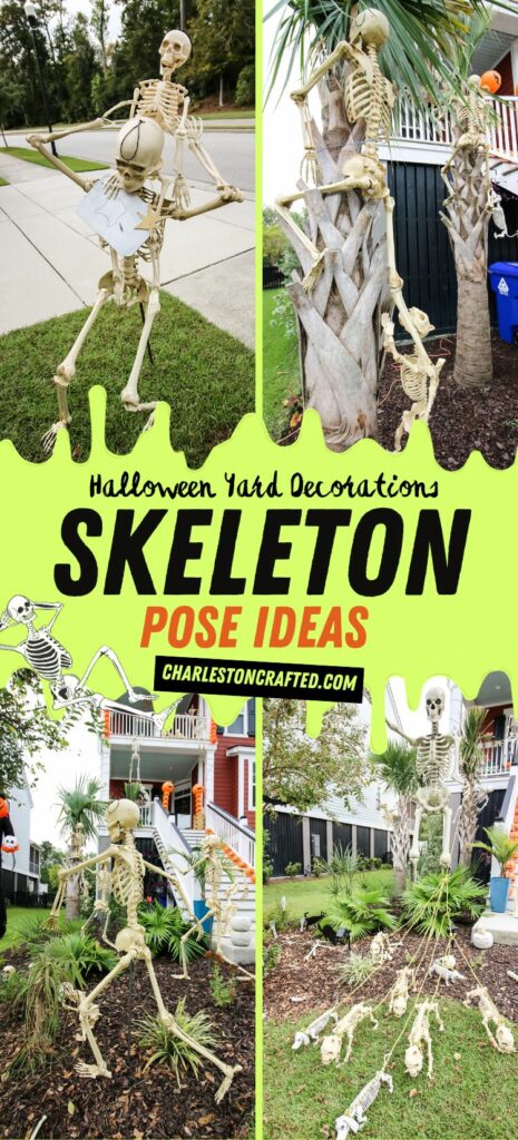 Halloween skeleton pose ideas