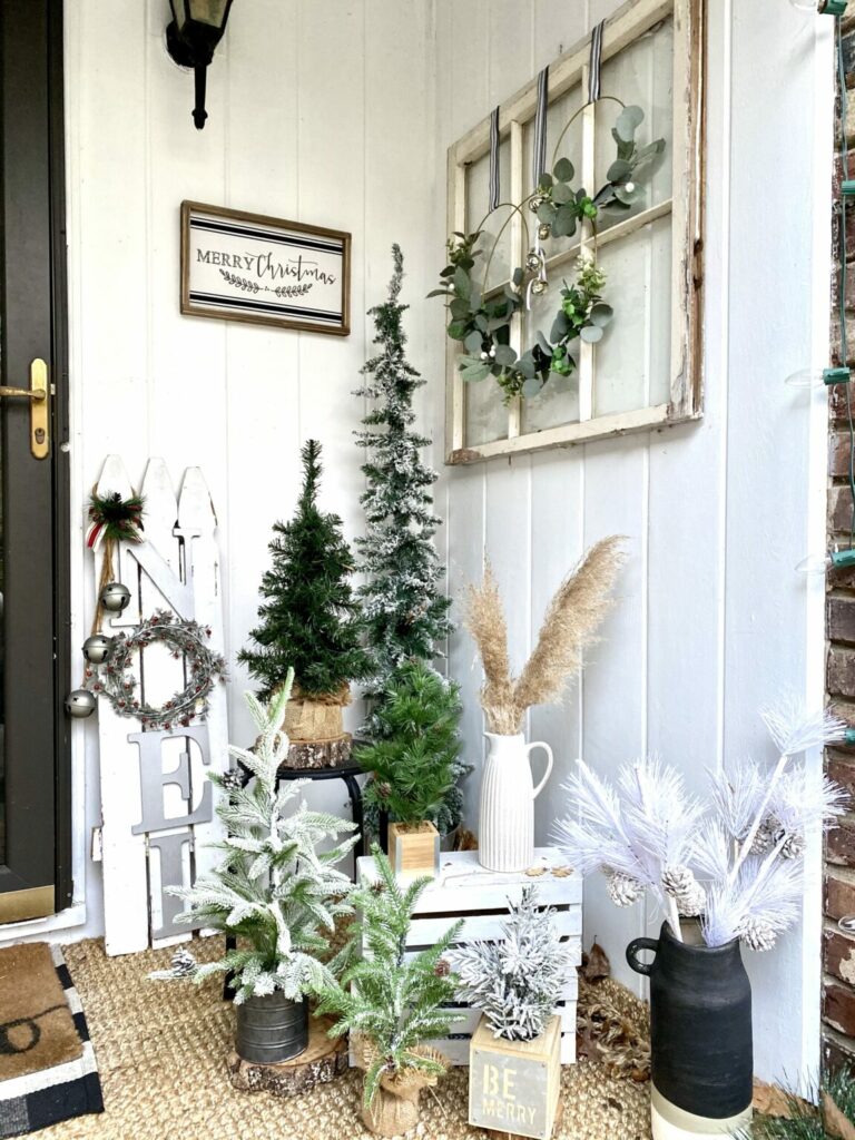 neutral christmas decor by a Hundred Affections
