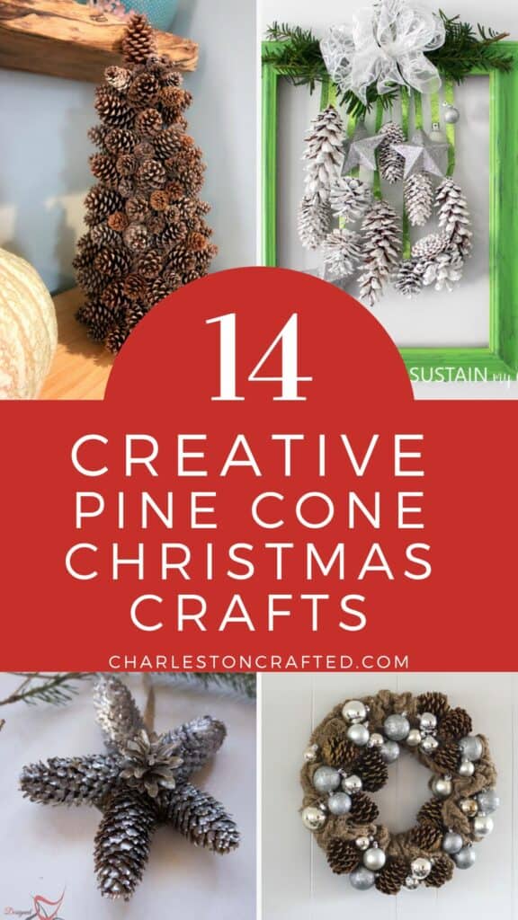 15 pinecone crafts for christmas