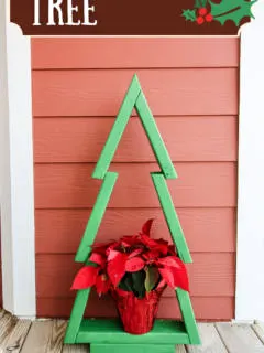 DIY 2x4 Christmas tree - Charleston Crafted