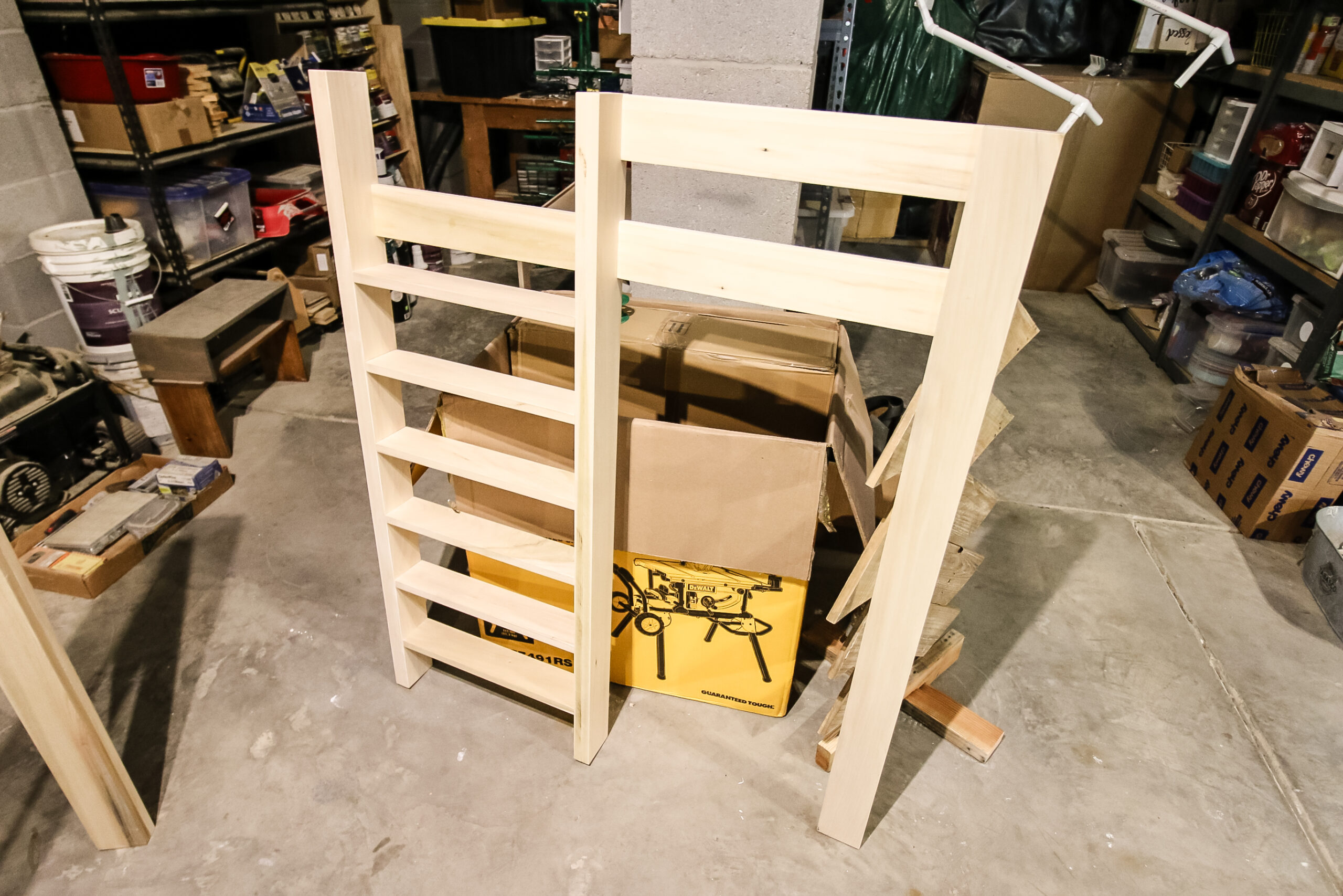 Ladder of loft bed