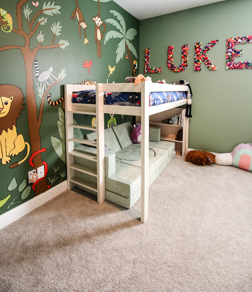 How to build a DIY loft bed - Charleston Crafted