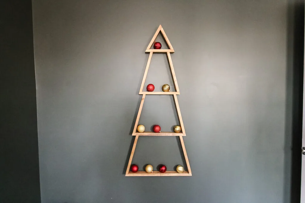 Tree mounted to wall