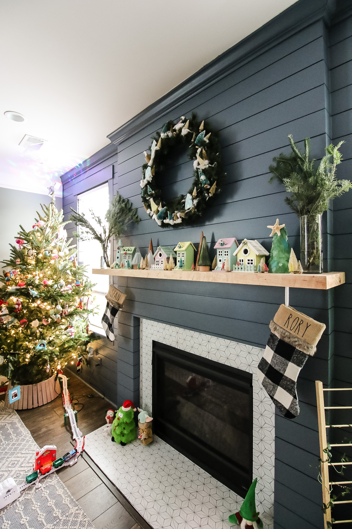 christmas mantel