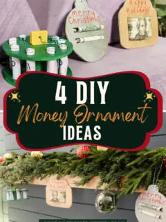 DIY money ornament - Charleston Crafted