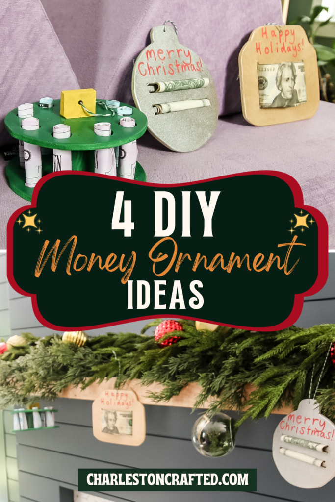 DIY money ornament - Charleston Crafted