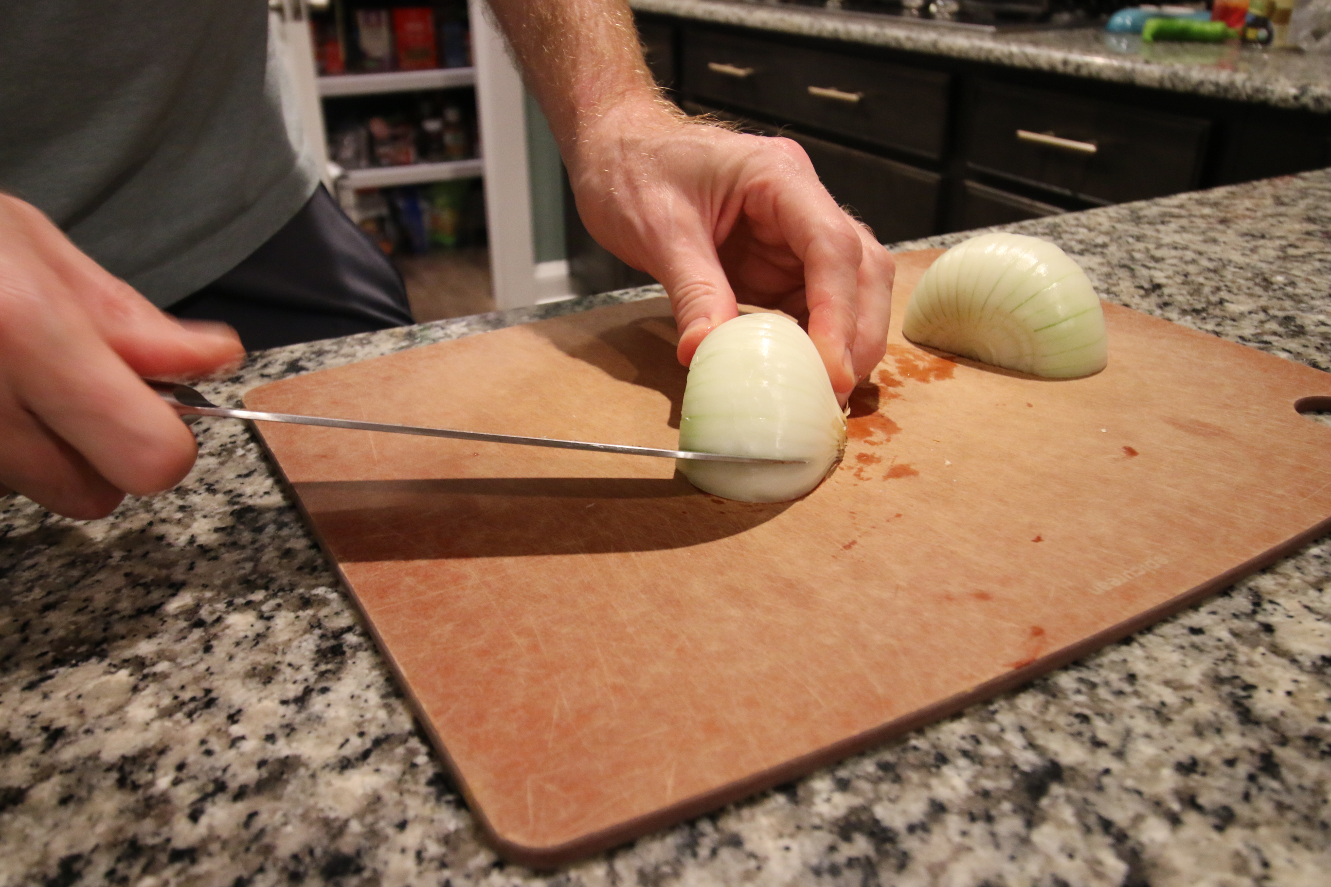 how to cut an onion for tacos