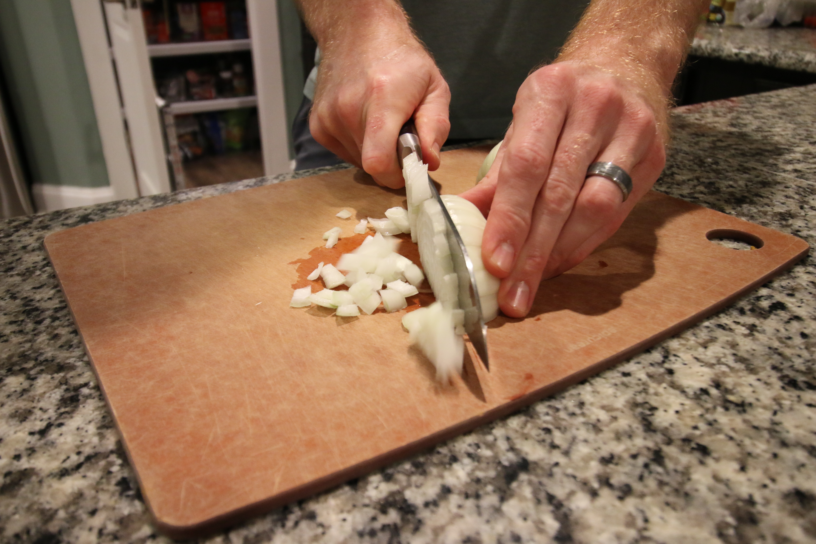 how to cut an onion for tacos