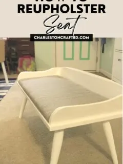How to reupholster a seat