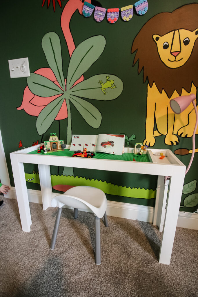 How to build DIY Lego Table - Charleston Crafted