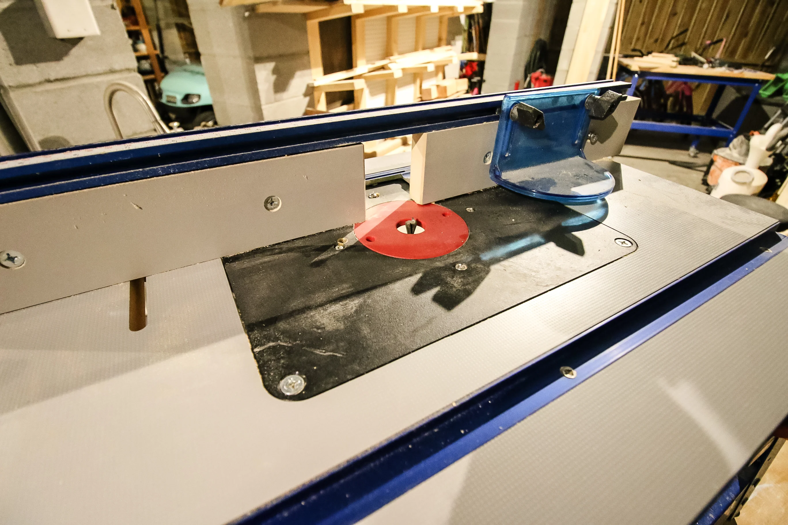 router table surface