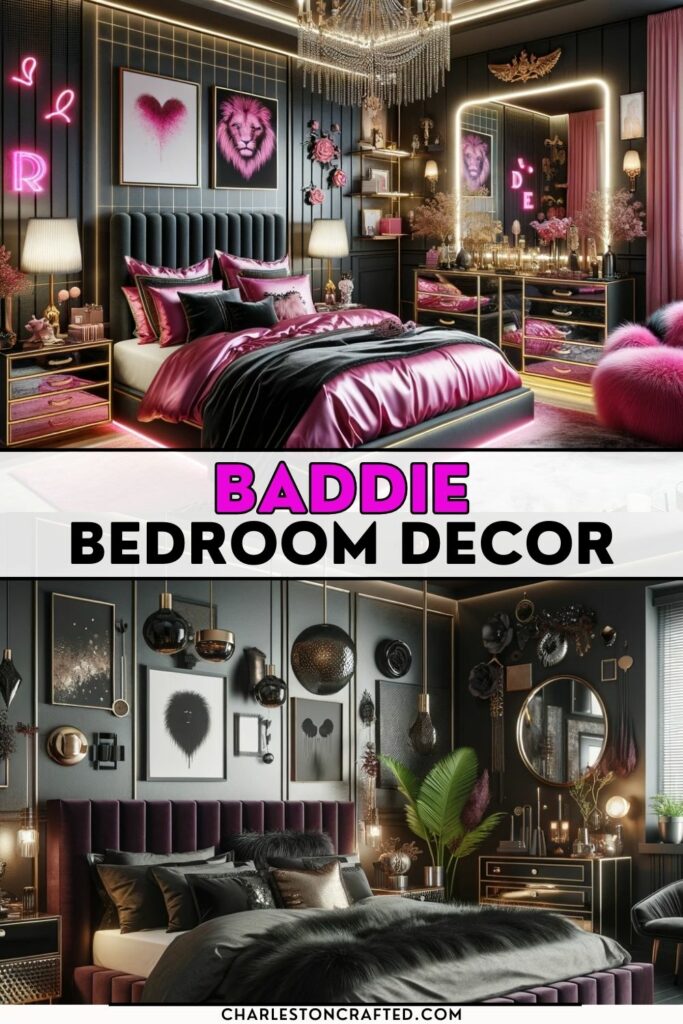 baddie bedroom decor