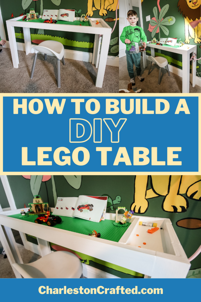 How to build DIY Lego Table - Charleston Crafted