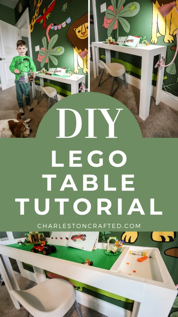 How to build DIY Lego Table - Charleston Crafted
