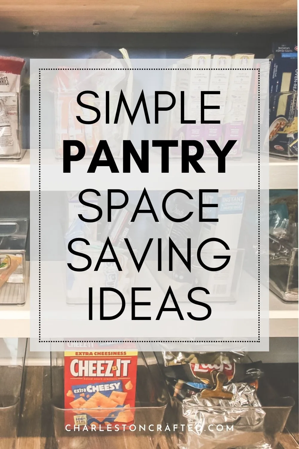 Smart and Simple Pantry space saving ideas