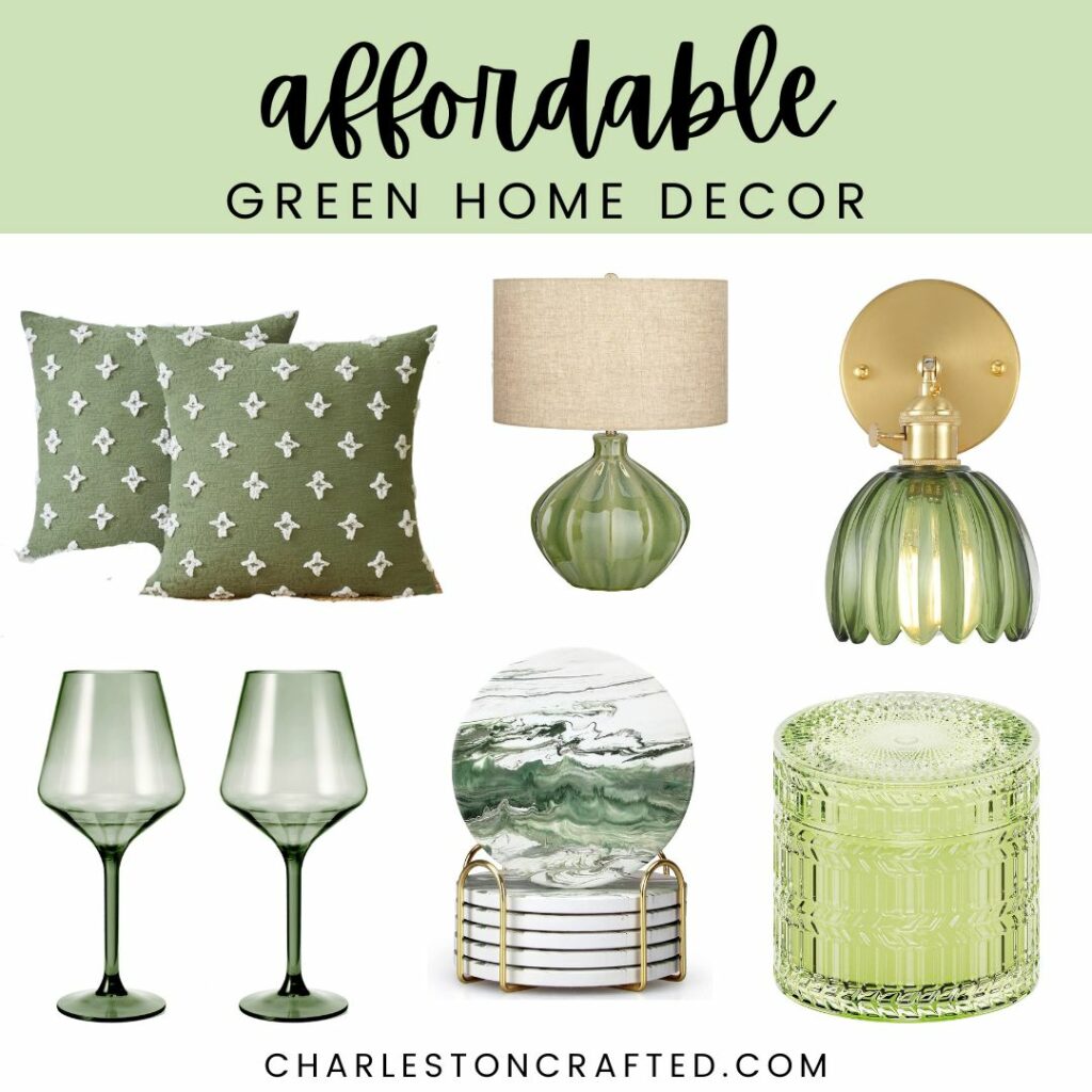 affordable green home decor