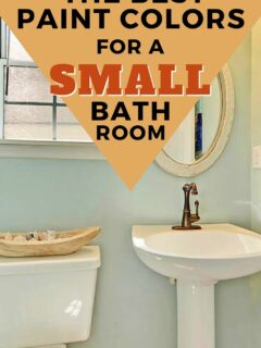 best paint colors for a small bathroom