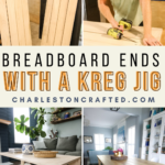 Breadboard ends with a Kreg jig - Charleston Crafted