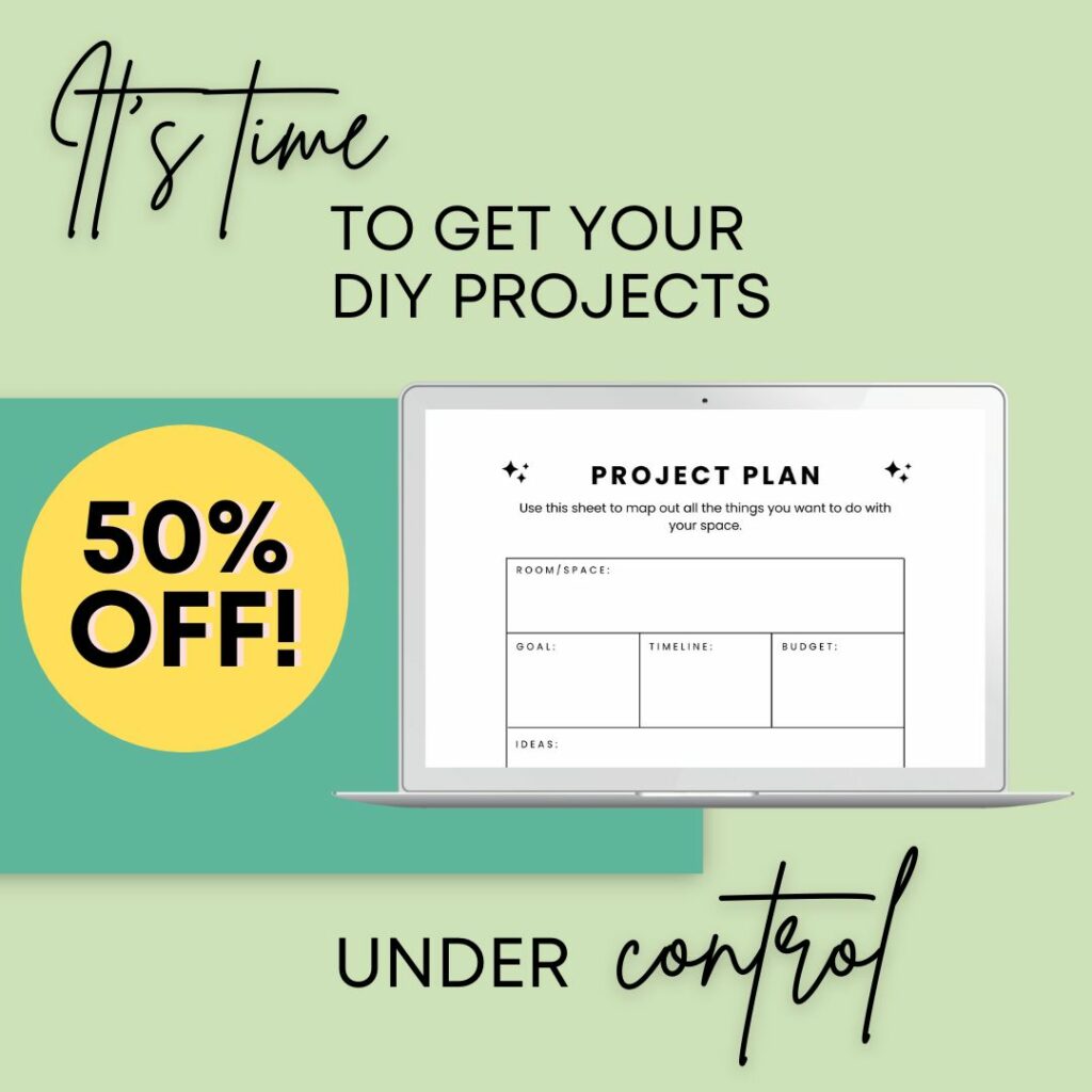 home renovation project planner mock up - 50% off