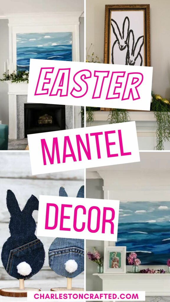 easter mantel decor ideas