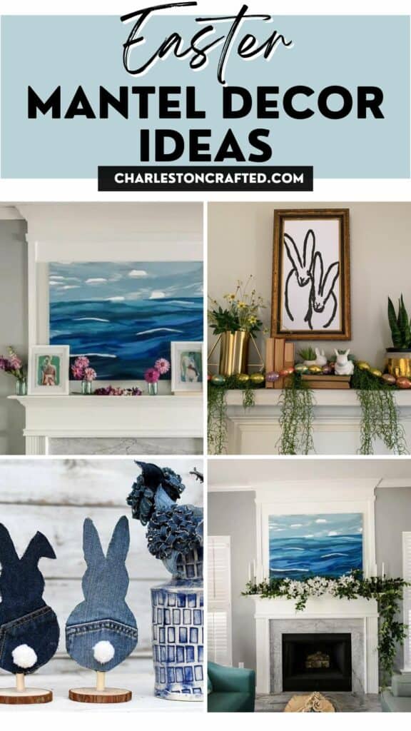 easter mantel decor ideas