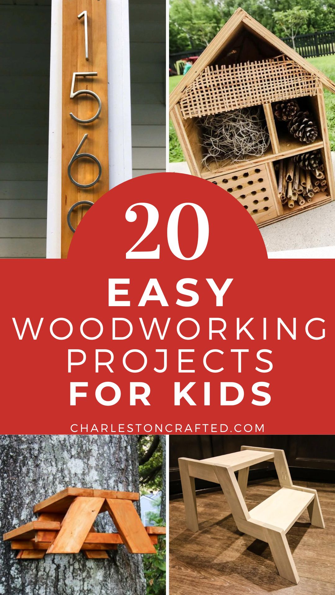 20 easy woodworking projects for kids to make